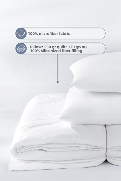 Yataş Handy Roll Pack Single Pillow & Quilt Set