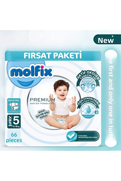 Molfix Size 5 66 Pieces Premium Ultra Deal Package