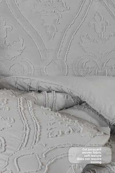 Elart Loren Bedspread Set (220X240 cm) Gray