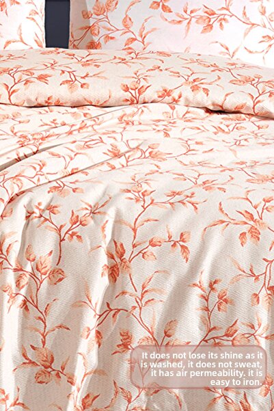 Elart Fine Pike Set Single (160X230 cm) Salmon