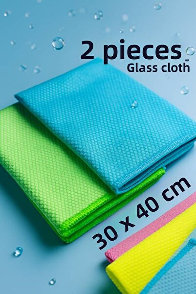 nistabolje 2 bucăți cârpă de sticlă din microfibră durabilă 30x40 cm cârpă pr...