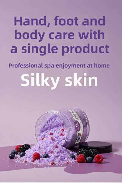 Smoothly Natural Manicure-Pedicure and Bath Salt – Spa Effect Care Salt 1000 Gr. Giant Size