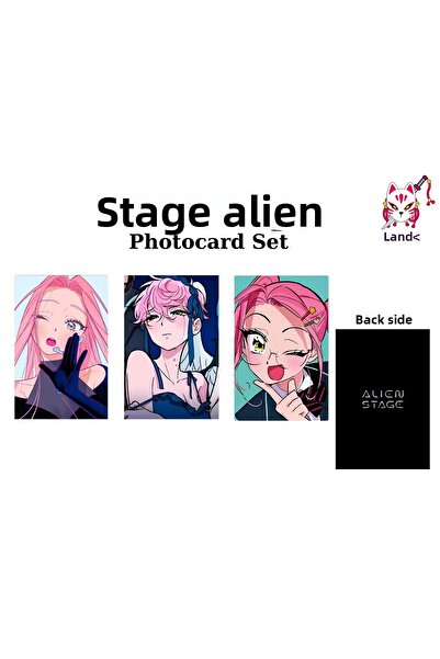 Hara Company Set de carduri foto anime Alien Stage Mizi / Carte de colecție v...