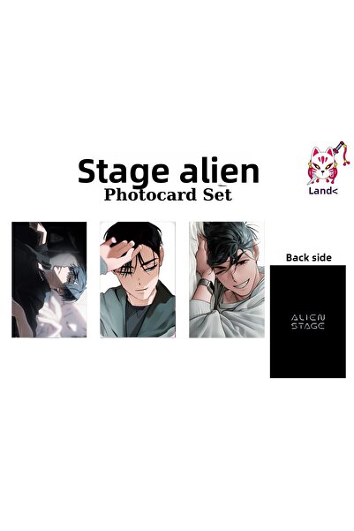 Hara Company Set de carduri foto anime Alien Stage Ivan / Card de colecție v4...