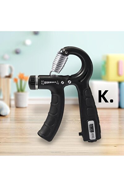 MİMOZA PARK High Quality Hand Wrist and Arm Developer 5-60 kg Adjustable Fitness Exercise Spring with Counter