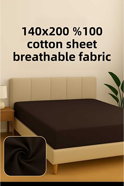 Elifnaz home tekstil 140X200 Fitted Sheet