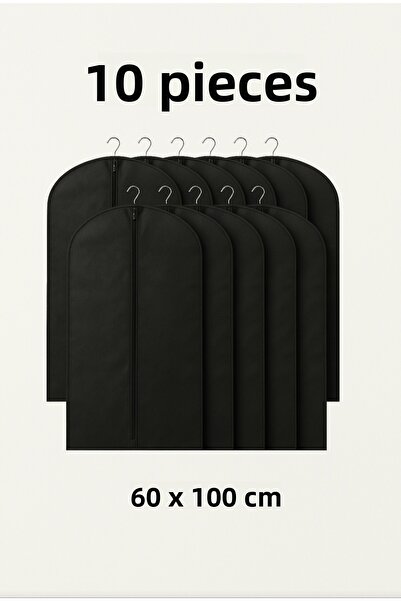 YELLOW STARY HOME DECOR (10 Pieces) Black Interlining Fabric Garment Cover (G...