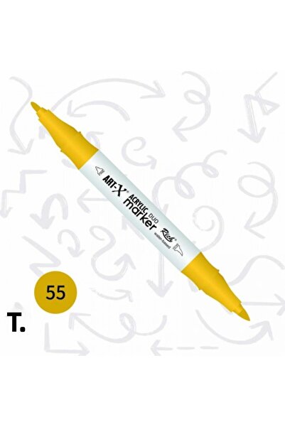 Rich قلم أكريليك ART-X - قلم مزدوج الجوانب