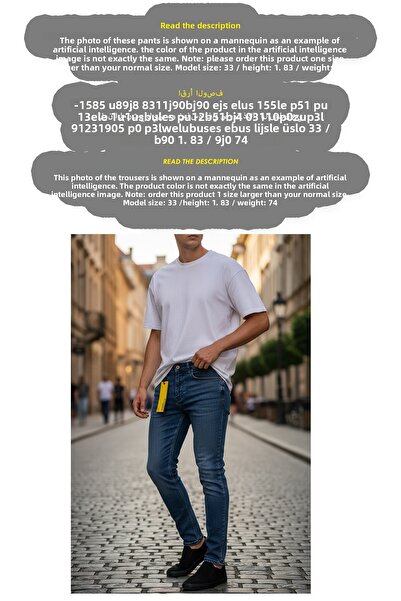 Denim Republic Men's Blue Jeans Stretch Fabric Slim Fit Slim Fit