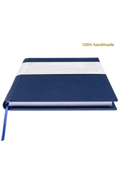 BİDEFTER Music Note Book (with Guitar Tab Key) 100% Handmade, Hand Sewing – Genuine Leather Cloth Binding – A/4