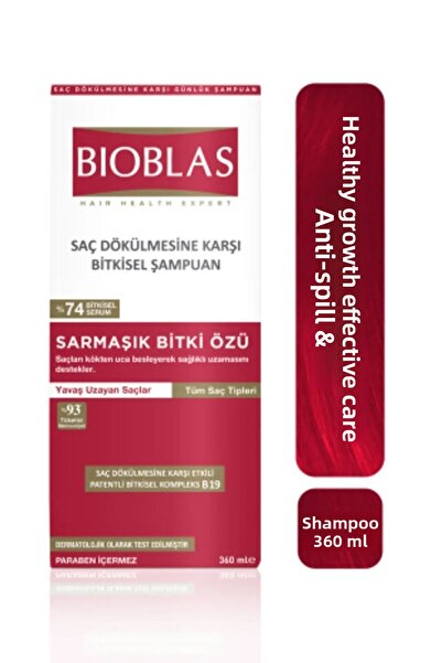 Bioblas Pro šampon pro pomalu rostoucí vlasy 360 ml sada 6 kusů