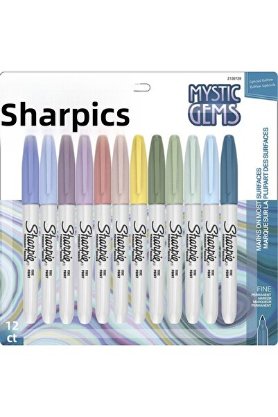 Sharpie Fine Parmanent 12 Like Tip Neon Colors