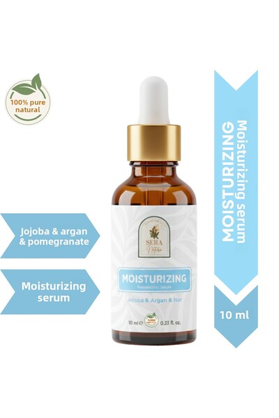 Sera Natura مصل مرطب مرطب مع قطع الجوجوبا والأرغان - الرمان