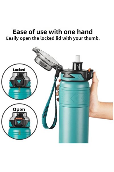 Vagon Tkk Steel Thermos 900 ml T2025 Turquoise