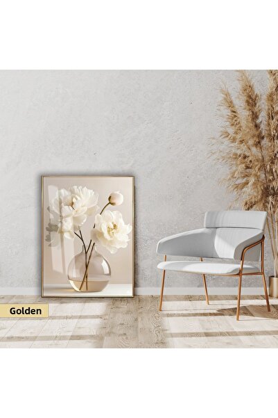 Harikabirev Hari̇kabi̇rev | Soft | Gardenia Model in Cream Jar | Framed Glass...