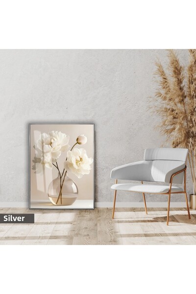 Harikabirev Hari̇kabi̇rev | Soft | Gardenia Model in Cream Jar | Framed Glass...