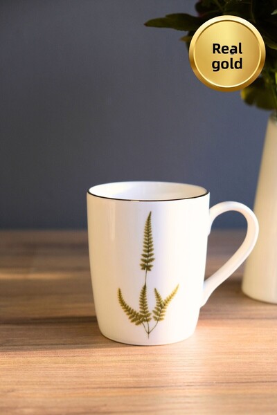 tabakevi Tabak Evi Porcelain Natura Marinum Mug with Handle 9cm 220ml Single