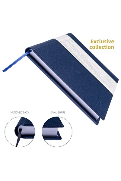 BİDEFTER Music Notebook (Left-Handed, Perforated) 100% Handmade, Hand Stitched – Genuine Leather Cloth Bound – A/4