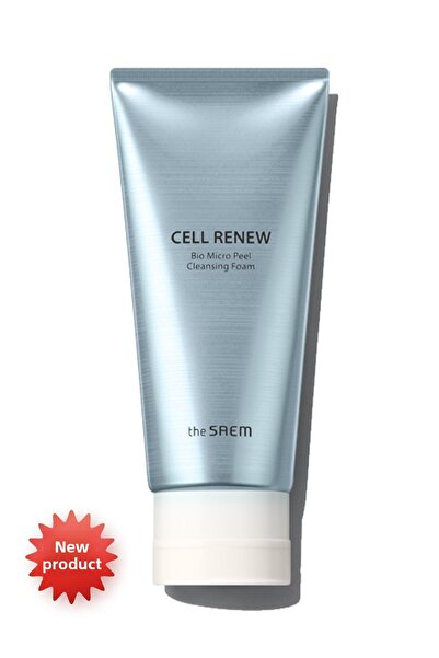 THE SAEM Cell Renew Micro Peeling Cleanser - Skin Renewing Foam
