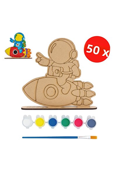 KİDOSE مجموعة تصميم ميني يو إس إيه للفضاء الخشبية - نشاط رواد الفضاء والصواريخ