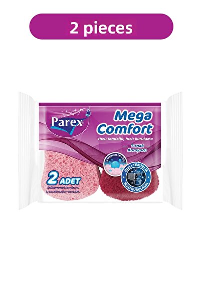 Parex Mega Comfort 2-Pack Corrugated Sponge Double Pack