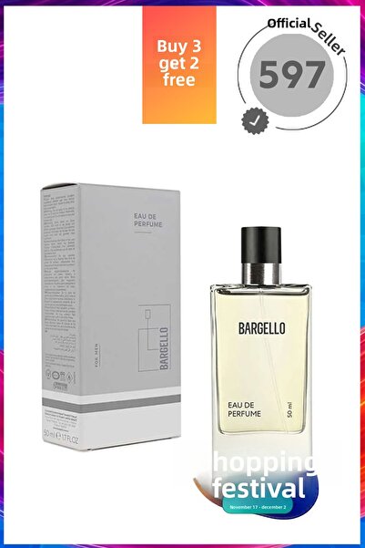 Bargello Men's 50 ml Perfume Edp Woody - 597