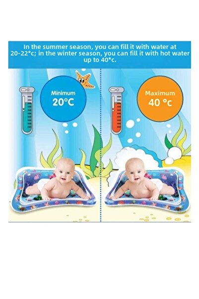 Fidan oyuncak Water Baby Play Mat 67X48 cm — Muscle and Coordination Support