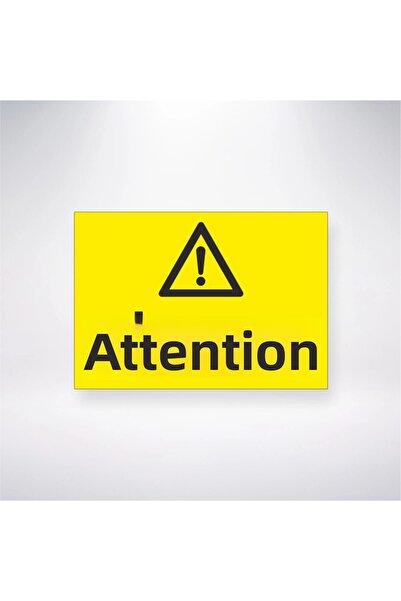 Reysa Tasarım ملصق أمان العمل مقاس 21 × 28 مع لاصق على الظهر