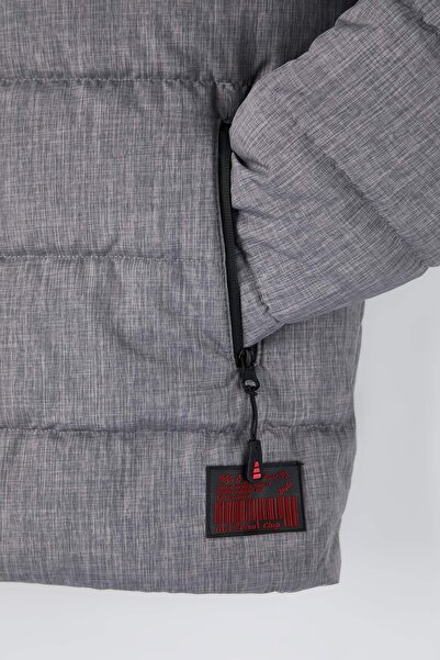 Trendyol Collection Gray Regular Men's Coat Tmnaw26Mo00034