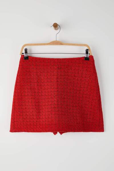 Trendyol Collection Red Shorts & Bermuda Twoaw26Et00043