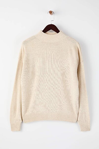 Trendyol Collection Navy Blue-Stone Navy Blue-Ecru Basic Double Pack Knitwear Sweater Twoaw26Kz00232 Knitwear Sweater Twoaw26Kz00232