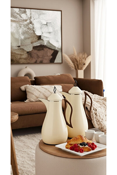 Generic طقم ترامس قهوة وشاي أنيق بتصميم عصري وعملي﻿ 1 لتر