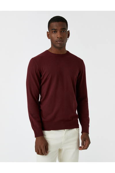 Koton Basic Knitwear Sweater Crew Neck
