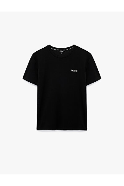 Koton Regular Fit Short Sleeve Crew Neck Printed Sports T-Shirt