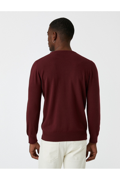 Koton Basic Knitwear Sweater Crew Neck