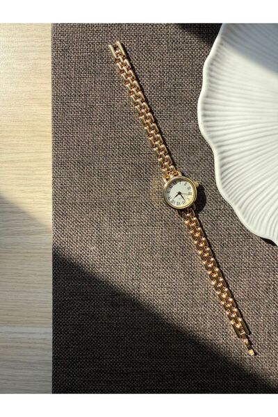 rubsey الرجعية الحد الأدنى القش الحبل خمر ساعة اليد النسائية