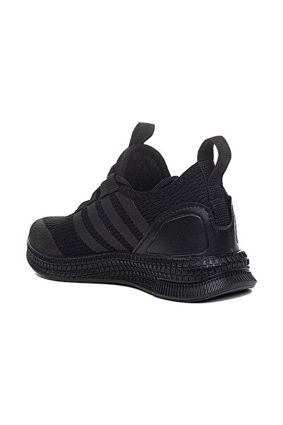 N'drops 02 hálós, nyári, ortopéd, kényelmes, könnyű, fekete színű gyermek sportcipő