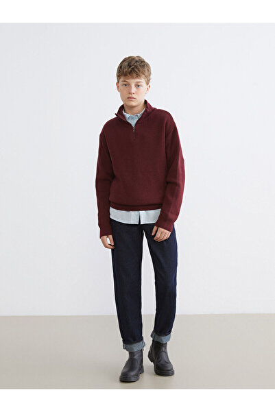 LC Waikiki Pulover de tricotaj pentru băiat cu guler ridicat