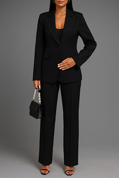 Whıte Aura Kadın Ceket Takım