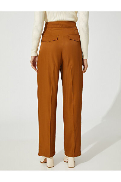 Koton Palazzo kalhoty s hedvábným efektem