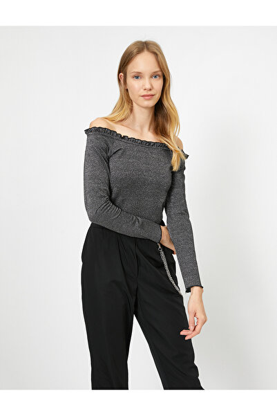 Koton Μπλουζάκι Off Shoulder