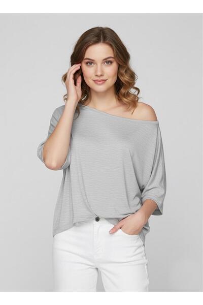 Lucky Line Bluză de primăvară de vară tricotată din viscoză, lejeră, conforta...