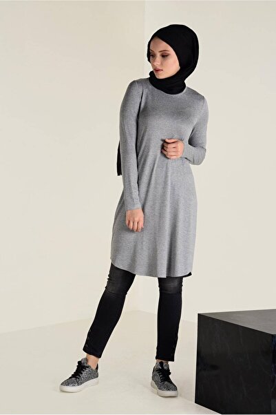 Alvina Cycling Collar Knitting Tunic 4578