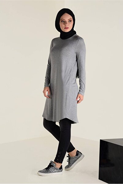 Alvina Cycling Collar Knitting Tunic 4578