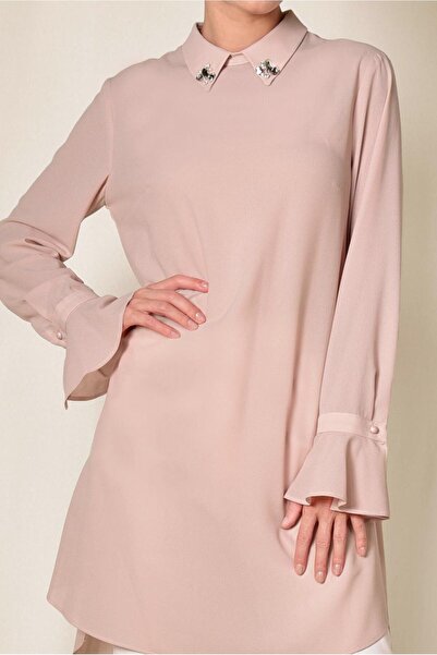 Alvina Stone Detailed 4879 Model Tunic