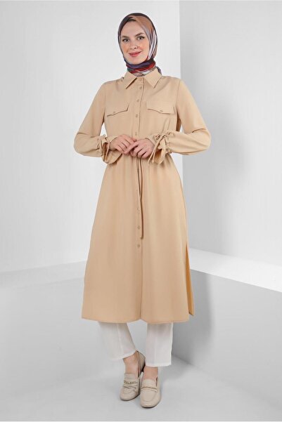 Alvina TUNIC WITH BUTTON WITH STRAPPED CUFFS 43831