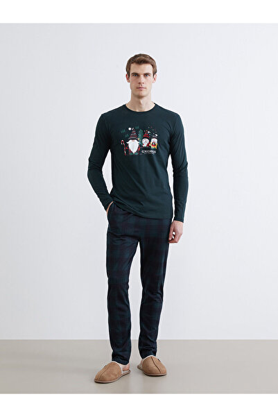 LC Waikiki Peak Yeni Sezon Standart Kalıp Erkek Pijama Takımı