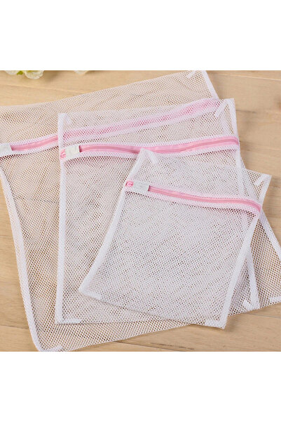 Choice 3 قطع/مجموعة من أكياس الغسيل الشبكية بسحّاب للملابس الداخلية الصدرية أ...