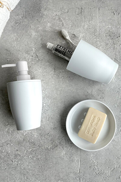 Prima Nova Pure 3-Piece Bathroom Set -White