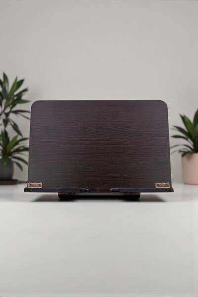 İsfahan TA Kitap Okuma Standı Masaüstü Ahşap Kuran Rahlesi Tablet Tutucu